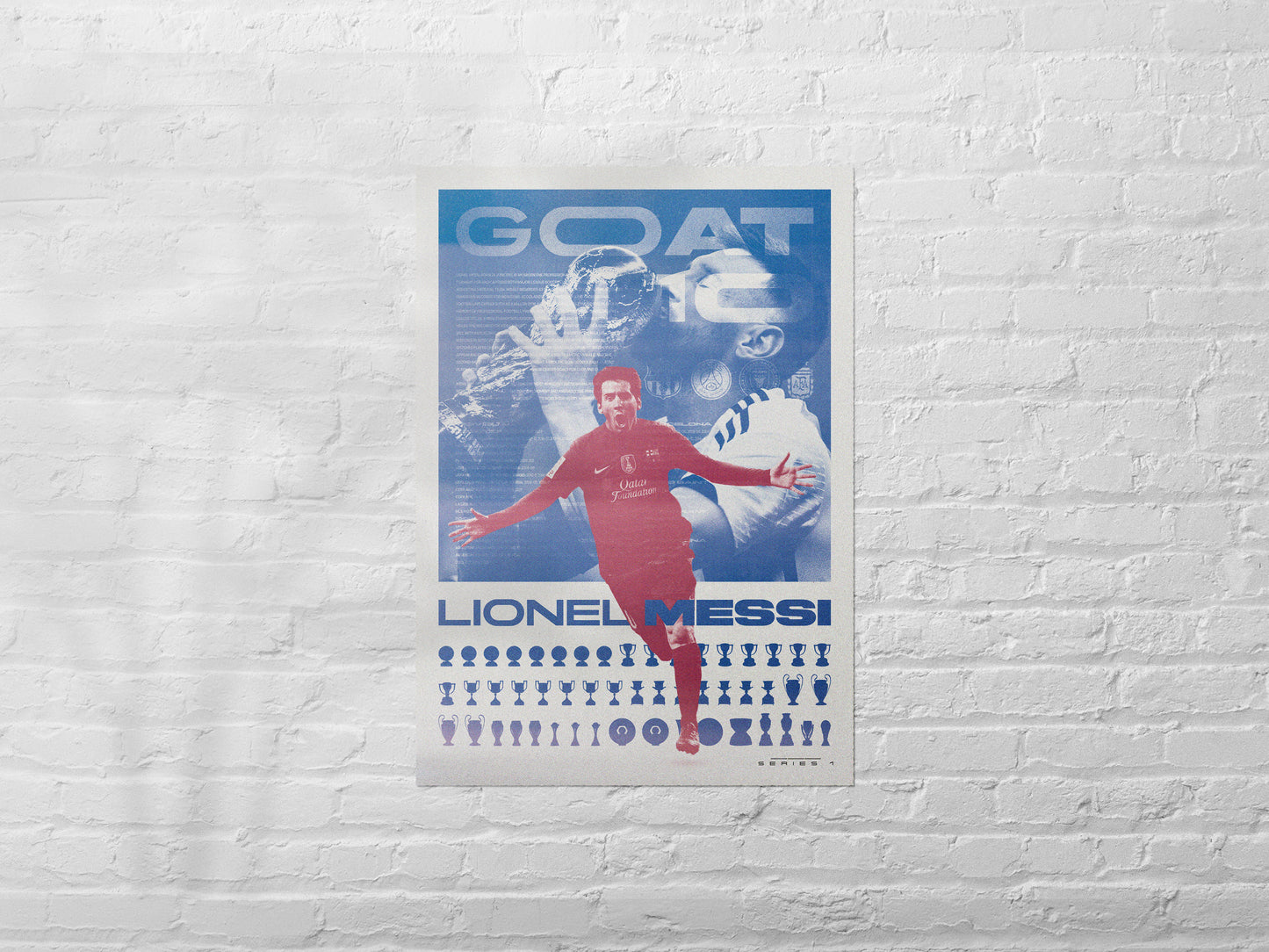 Classic Football Prints Series 1 Lionel Messi