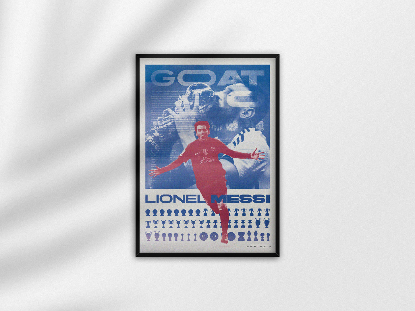 Classic Football Prints Series 1 Lionel Messi